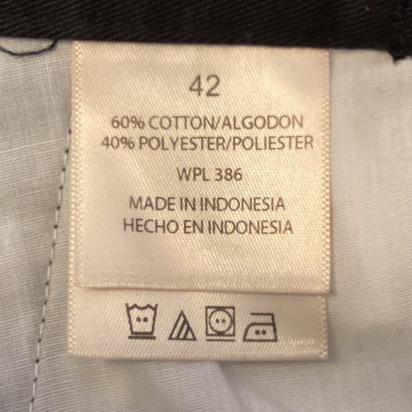 Mens Haggar Black Shorts - Picture 3 of 5